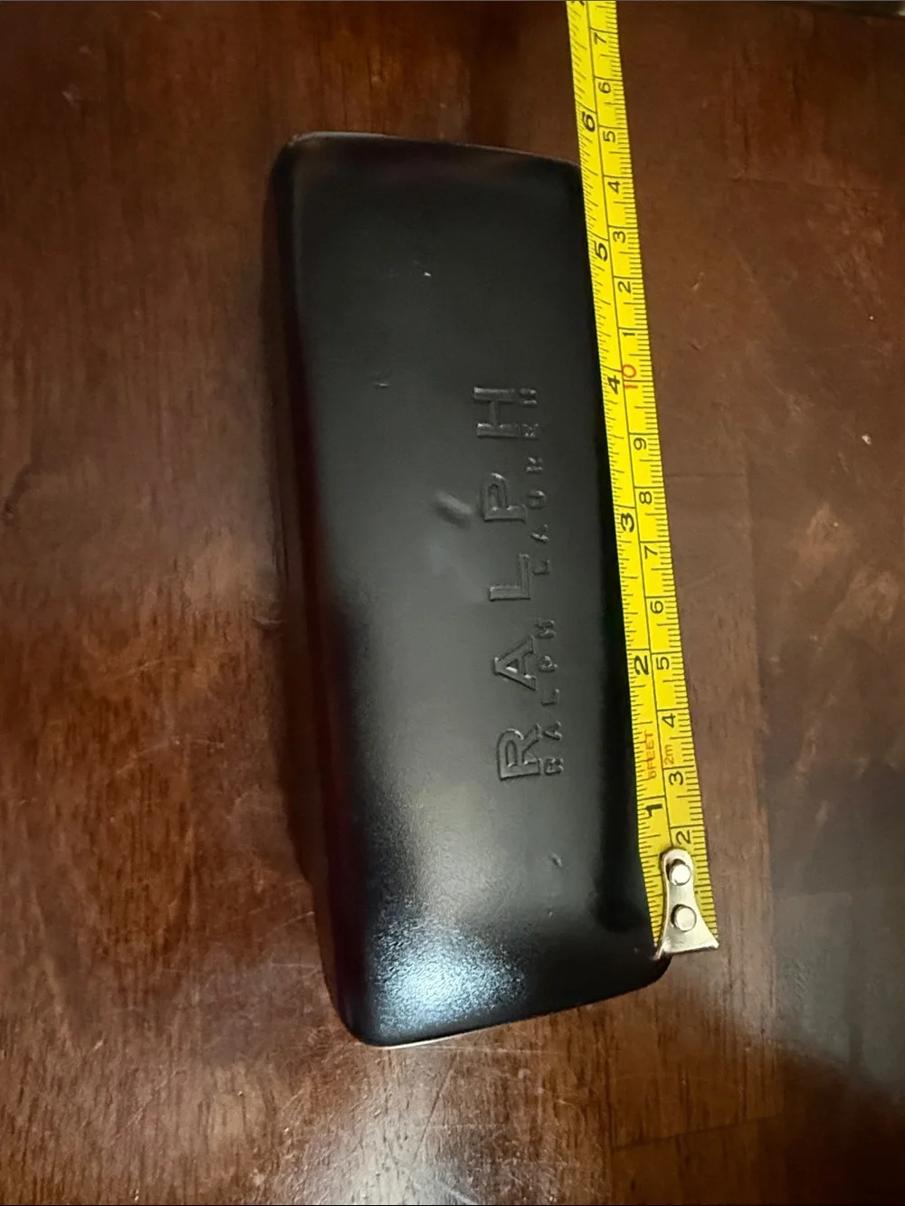 Ralph Lauren Black Hard Eyeglass Case
